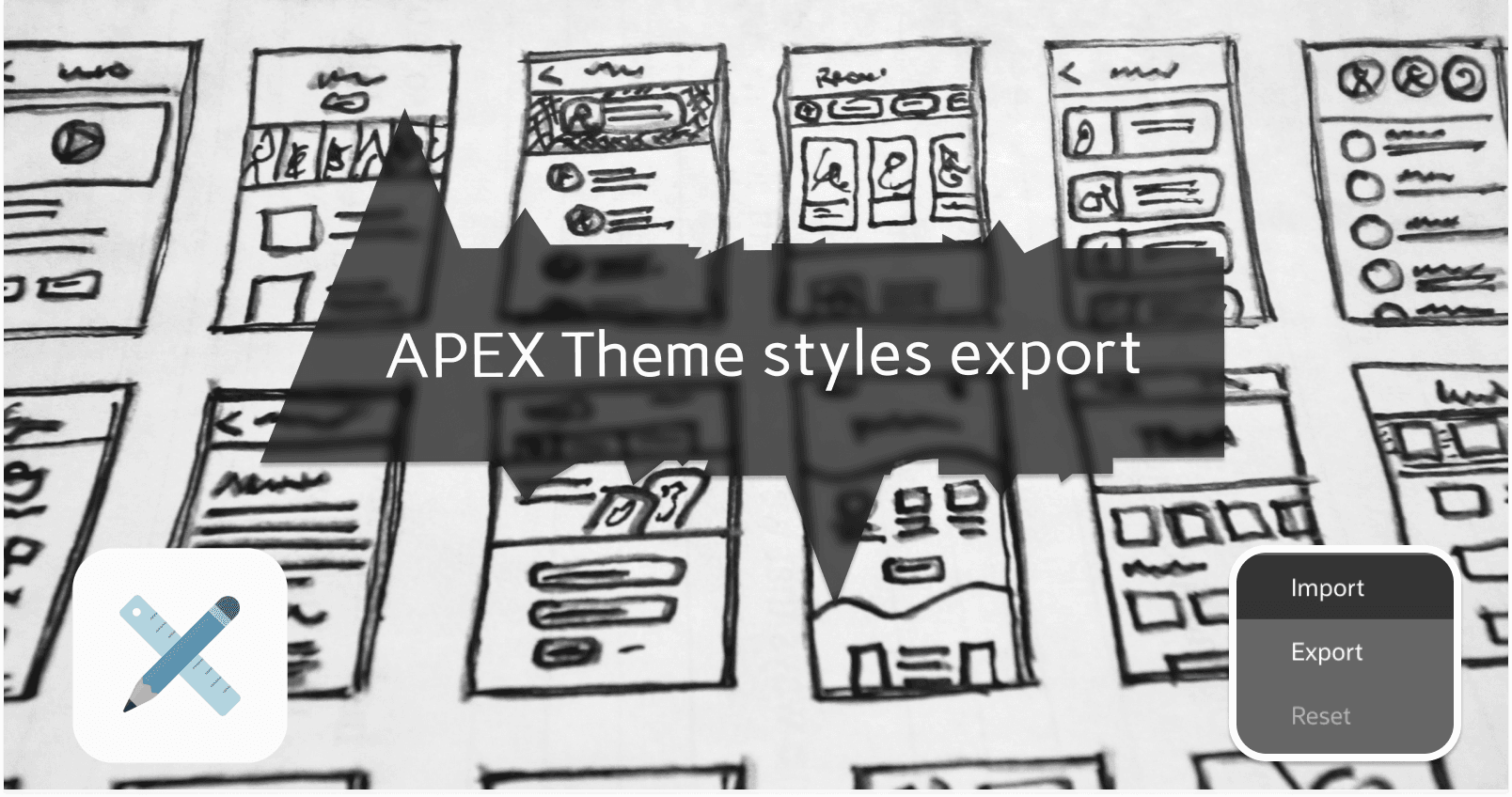 How to copy APEX theme styles between applications