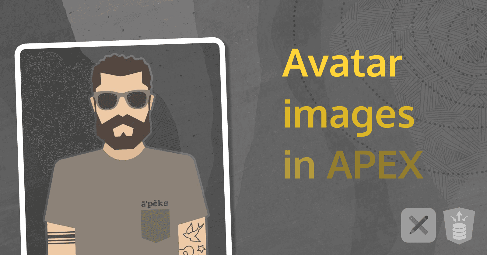 Avatar image in Oracle APEX